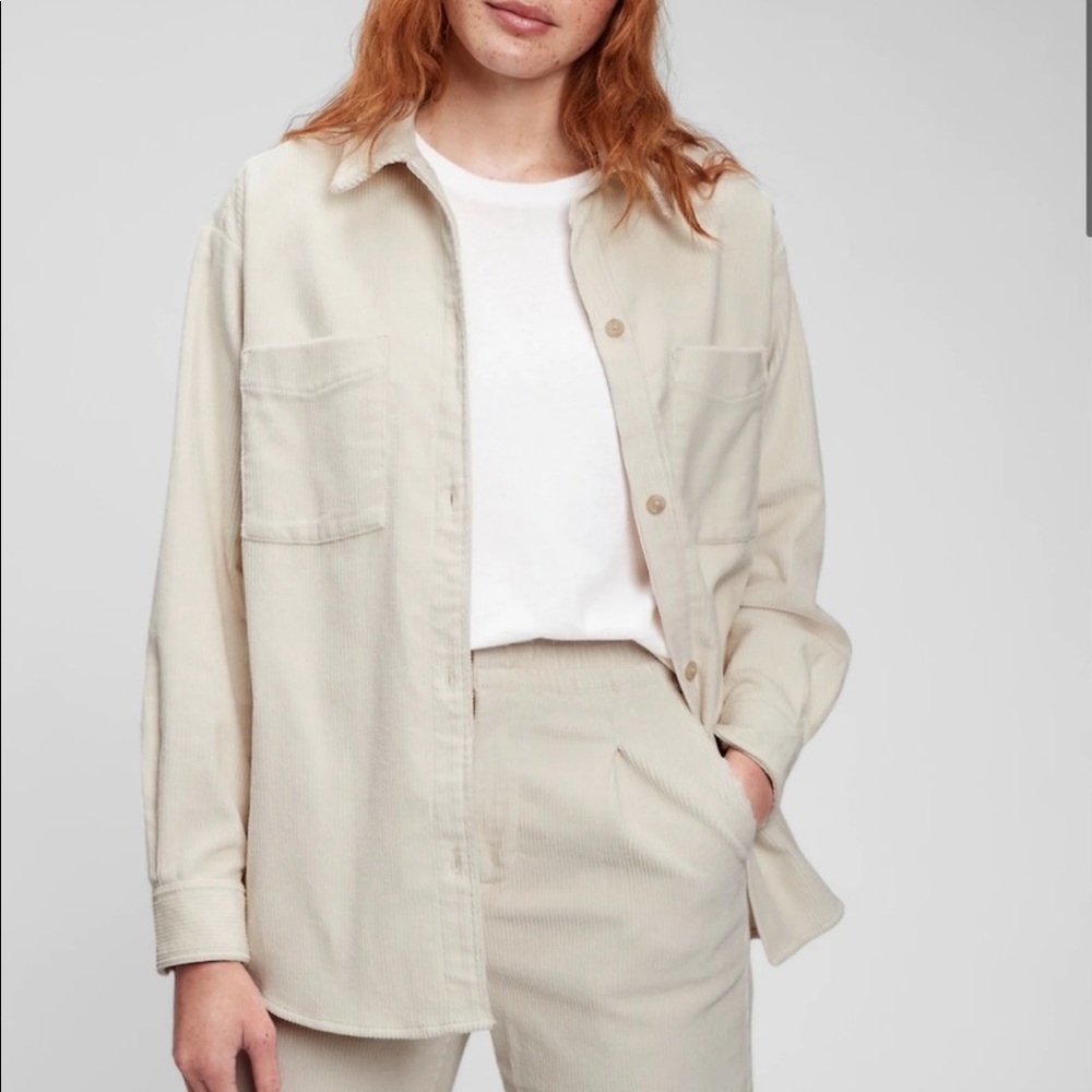 Express Corduroy Shirt Jacket